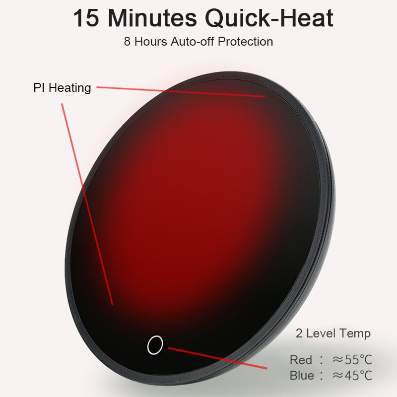 Portable USB Coffee Warmer